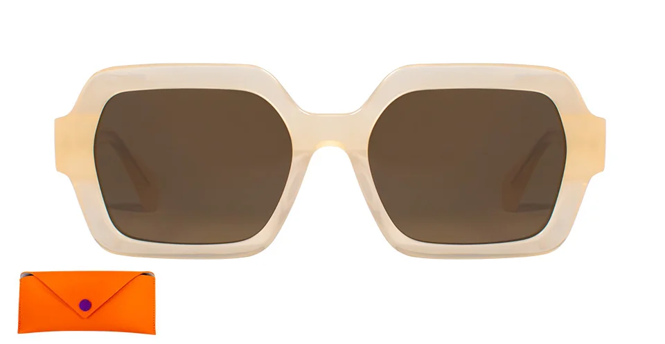 MARCO MOTTA SOL MOD FARO BEIGE LENTE AR MARRON 54X18 (2026)